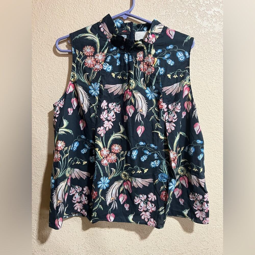 Peter Pilotto Floral Printed High Neck sleeveless Top 14